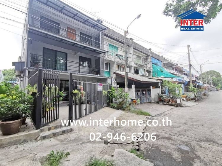 ทาวน์โฮม 3 ชั้น 27 ตร.ว. ทาวน์โฮม ซอยศรีบูรพา15 ถนนนวมินทร์ ถนนศรีบูรพา เขตบางกะปิ กรุงเทพมหานคร