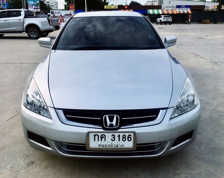 Honda Accord 2003 2.4 EL i-VTEC Sedan เบนซิน ไม่ติดแก๊ส เกียร์อัตโนมัติ บรอนซ์เงิน รูปที่ 2