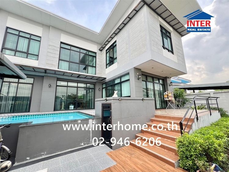 บ้านเดี่ยว 2 ชั้น 100 ตร.ว. บ้านเดี่ยว ซอยสินพัฒนาธานี5-6 ซอยทวีวัฒนา9 ซอยกระทุ่มล้ม18 ถนนพุทธมณฑลสาย4 ถนนทวีวัฒนา เขตทวีวัฒนา กรุงเทพมหานคร รูปที่ 2