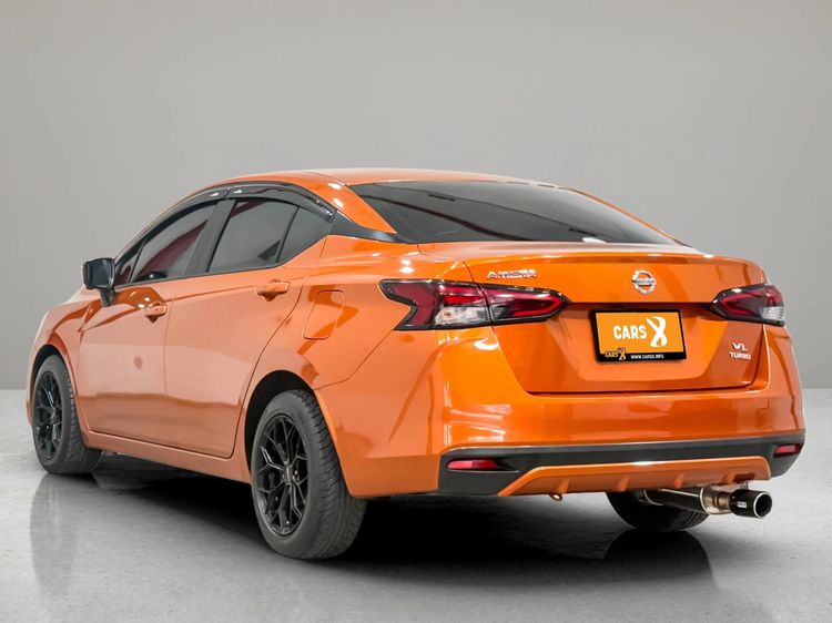 Nissan Almera 2020 1.0 V Sedan เบนซิน ไม่ติดแก๊ส เกียร์อัตโนมัติ ส้ม รูปที่ 4