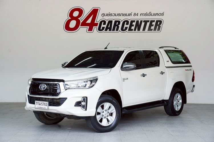 Toyota Hilux Revo 2018 2.8 G Prerunner Pickup ดีเซล ไม่ติดแก๊ส เกียร์อัตโนมัติ ขาว รูปที่ 2