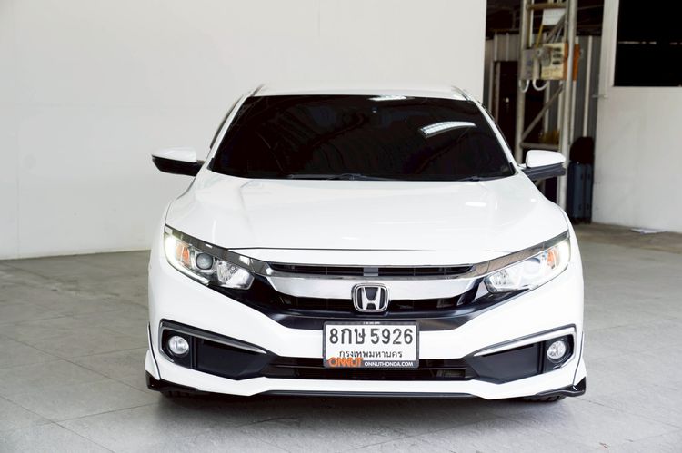Honda Civic 2019 1.8 EL i-VTEC Sedan เบนซิน ไม่ติดแก๊ส เกียร์อัตโนมัติ ขาว รูปที่ 3