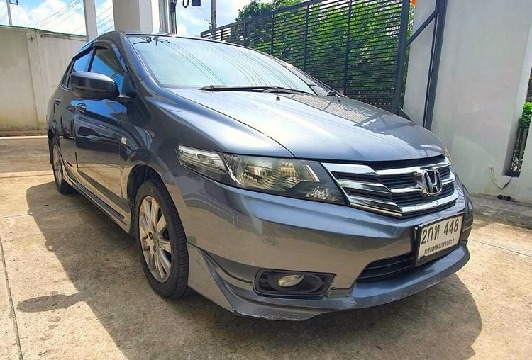 รถ Honda City 1.5 S CNG สี เทา