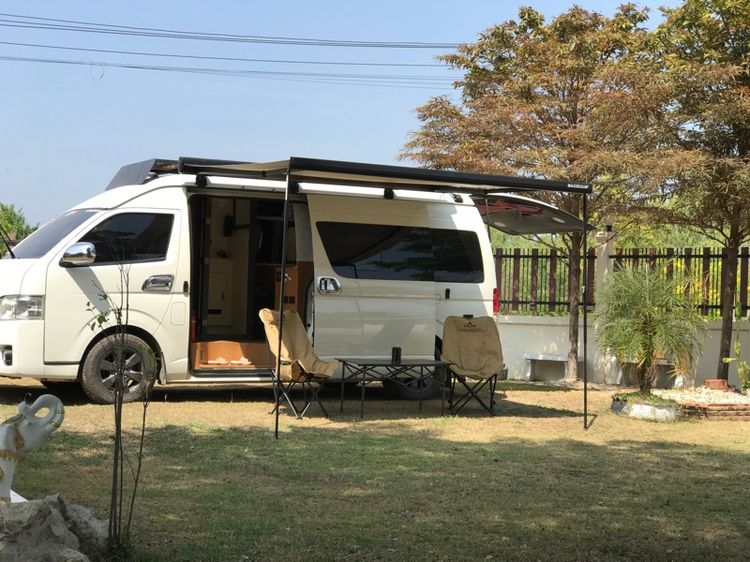 Toyota Commuter 2020 3.0 Utility-car ดีเซล ไม่ติดแก๊ส เกียร์อัตโนมัติ ขาว รูปที่ 3
