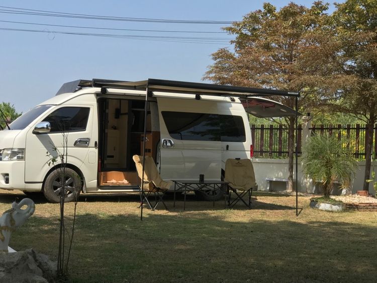 Toyota Commuter 2020 3.0 Utility-car ดีเซล ไม่ติดแก๊ส เกียร์อัตโนมัติ ขาว รูปที่ 4