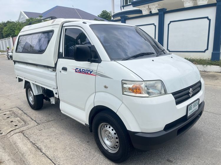 Suzuki Carry 2013 1.6 Mini Truck Pickup เบนซิน LPG เกียร์ธรรมดา ขาว