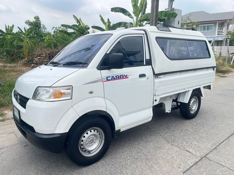 Suzuki Carry 2013 1.6 Mini Truck Pickup เบนซิน LPG เกียร์ธรรมดา ขาว รูปที่ 3