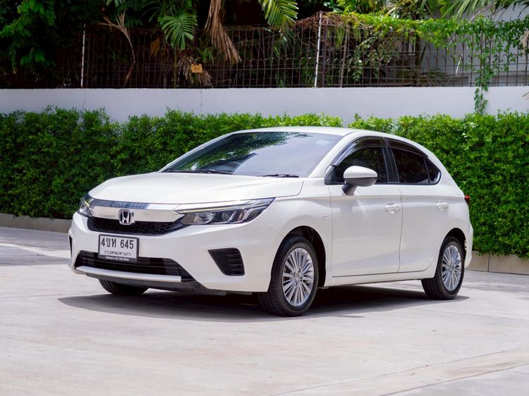 Honda City 2023 1.0 SV Sedan เบนซิน ไม่ติดแก๊ส เกียร์อัตโนมัติ ขาว รูปที่ 3