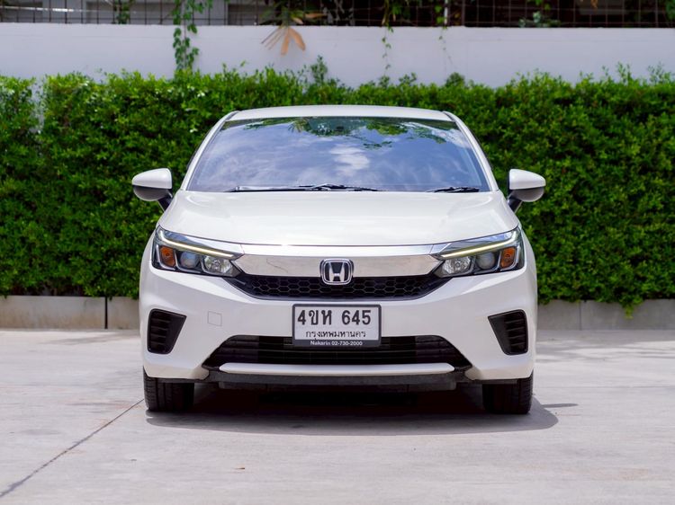 Honda City 2023 1.0 SV Sedan เบนซิน ไม่ติดแก๊ส เกียร์อัตโนมัติ ขาว รูปที่ 2