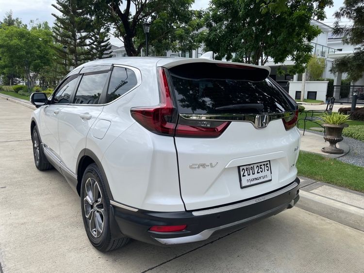 Honda CR-V 2021 2.4 EL 4WD Sedan เบนซิน ไม่ติดแก๊ส เกียร์อัตโนมัติ ขาว รูปที่ 3