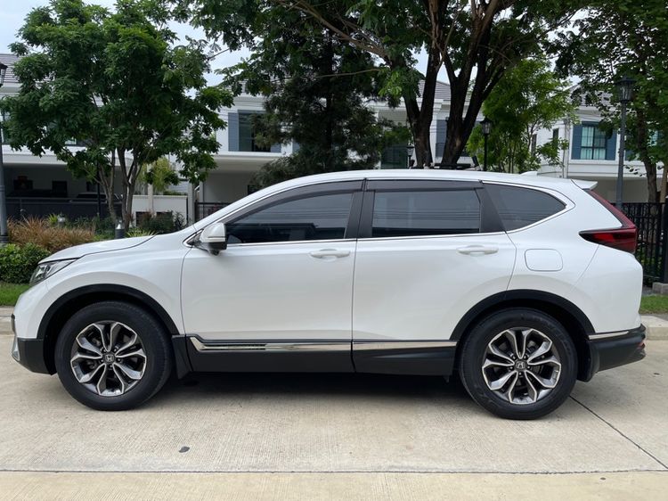Honda CR-V 2021 2.4 EL 4WD Sedan เบนซิน ไม่ติดแก๊ส เกียร์อัตโนมัติ ขาว รูปที่ 4