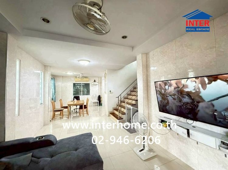 บ้านเเฝด 2 ชั้น 44.8 ตร.ว. หมู่บ้านภัทรินทร์2 รามอินทรา-หทัยราษฎร์ ถนนหทัยราษฎร์ ถนนสุวินทวงศ์ ถนนรามอินทรา ถนนเลียบคลองสอง เขตคลองสามวา  รูปที่ 4