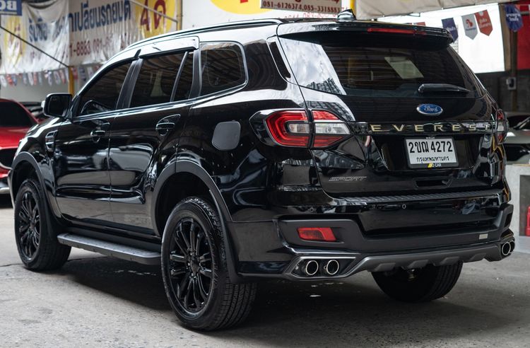 Ford Everest 2021 2.0 Turbo Sport Utility-car ดีเซล ไม่ติดแก๊ส เกียร์อัตโนมัติ ดำ รูปที่ 3