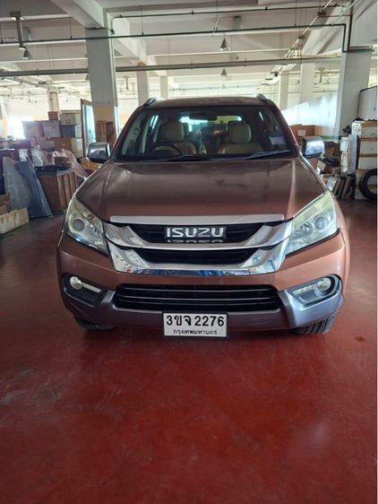 Isuzu MU-X 2013 3.0 Utility-car ดีเซล ไม่ติดแก๊ส เกียร์อัตโนมัติ ส้ม รูปที่ 3