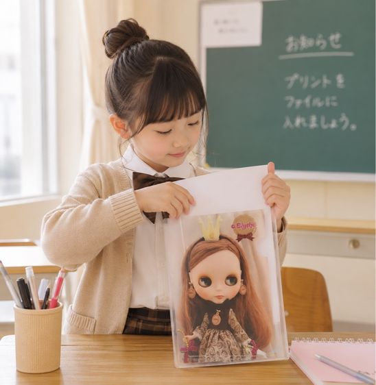 ซองใส่เอกสารลายตุ๊กตา Blythe 