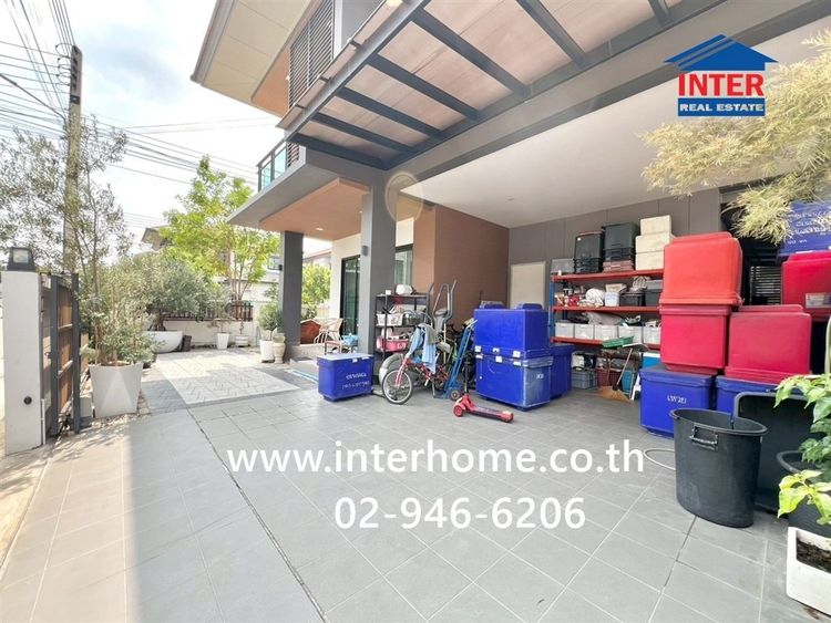 บ้านเดี่ยว 2 ชั้น 52.4 ตร.ว. หมู่บ้านภูมิชนก พุทธมณฑลสาย4-5 ซอยเพลินเพชร ซอยกระทุ่มลุ้ม27 ถนนพุทธมณฑลสาย5 ถนนพุทธมณฑลสาย4 กระทุ่มแบน  รูปที่ 3
