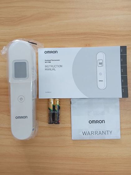 เครื่องใหม่ มือหนึ่ง มีรับประกัน Omron MC-F300 เทอร์โมมิเตอร์อินฟาเรด วัดไข้ ทางหน้าผาก 1 วินาที รูปที่ 3
