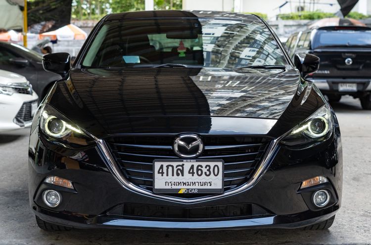 Mazda Mazda3 2016 2.0 S Sports Sedan เบนซิน ไม่ติดแก๊ส เกียร์อัตโนมัติ ดำ