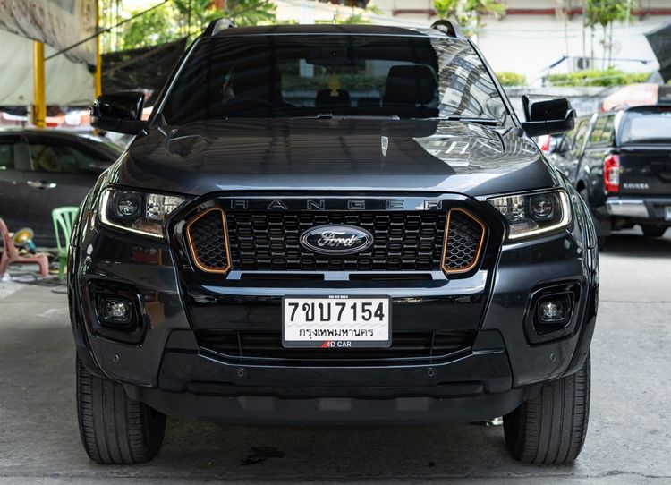 รถ Ford Ranger 2.0 Turbo Hi-Rider Wildtrak สี เทา