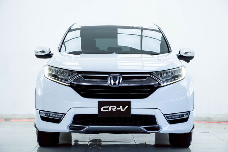 Honda CR-V 2018 1.6 EL 4WD Utility-car ดีเซล ไม่ติดแก๊ส เกียร์อัตโนมัติ ขาว รูปที่ 4