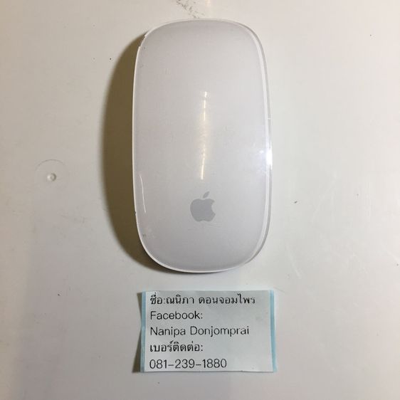 เมาส์บลูทูธ Apple แท้ ศูนย์ มือสอง สภาพดีมาก ใช้งานได้ปกติ