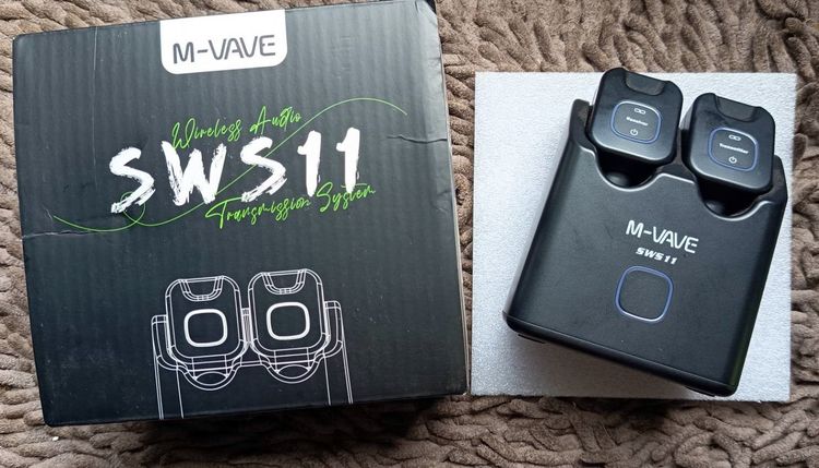 ไวเลสกีตาร์ M-Vave SWS11 สภาพใหม่ อุปกรณ์ครบกล่องพร้อมของแถม (นัดรับเชียงคาน) รูปที่ 2