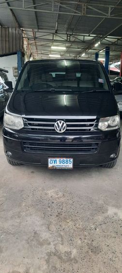 Volkswagen Caravelle 2010 2.0 TDi Utility-car ดีเซล ไม่ติดแก๊ส เกียร์อัตโนมัติ ดำ รูปที่ 3