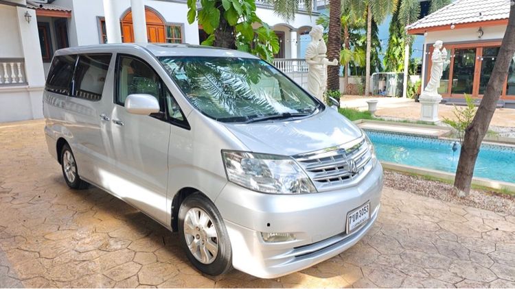 Toyota Alphard 2006 3.0 V6 Utility-car เบนซิน ไม่ติดแก๊ส เกียร์อัตโนมัติ เทา รูปที่ 3