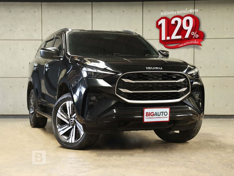 รถ Isuzu MU-X 3.0 Ultimate AT 2WD สี ดำ