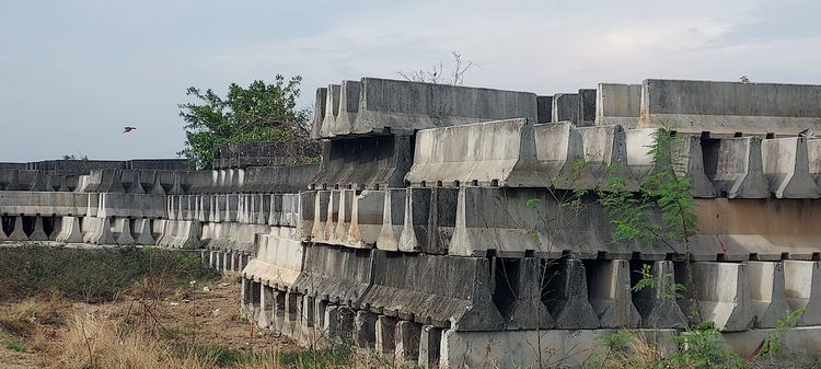 แบริเออร์ ปูน ขนาด 2 เมตร 3 เมตร รูปที่ 2