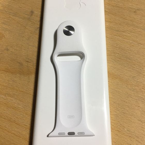 สายนาฬิกา Apple Watch แท้ ศูนย์ สภาพใหม่ พร้อมกล่องใส่ ขนาด42 mm 42 44 45 ใส่ด้วยกันได้ เป็นSize เดียวกัน   รูปที่ 15