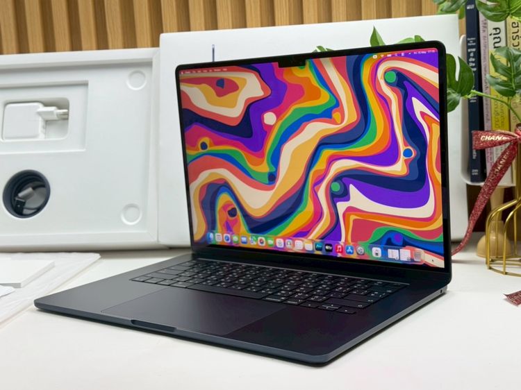 MacBook Air 15-inch M4 2025 Ram16GB SSD1TB Midnight apple care 14 May 2027 รูปที่ 2