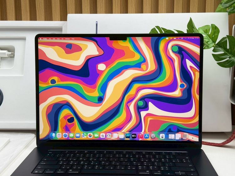 MacBook Air 15-inch M4 2025 Ram16GB SSD1TB Midnight apple care 14 May 2027 รูปที่ 4