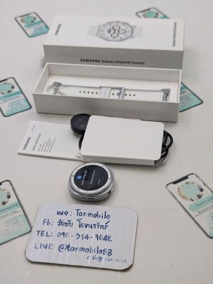 ขาย เทิร์น Samsung Galaxy Watch 8 Classic 46MM ศูนย์ไทย สภาพใหม่เอี่ยม อุปกรณ์ครบยกกล่อง ประกันเหลือ 3 เดือน เพียง 6,990 บาท พอครับ
