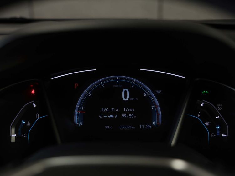 Honda Civic 2020 1.8 EL i-VTEC Sedan เบนซิน ไม่ติดแก๊ส เกียร์อัตโนมัติ ขาว รูปที่ 3