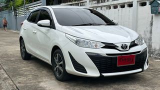 Toyota Yaris 1.2 E AT ปี 2018 ขาวสวยหมวยอาย รถสวยมือเดียว 