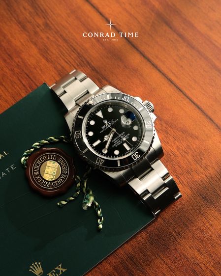 Rolex Submariner 116610LN Black Dial Oyster Steel 2013 40mm. Fullset 