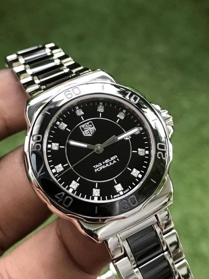 Tag Heuer F1 Quartz Black Ceramic Diamond WAH 1314 (32mm.)🇨🇭🇨🇭
 รูปที่ 3