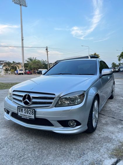 Mercedes-Benz C-Class 2007 C200 Kompressor Sedan เบนซิน ไม่ติดแก๊ส เกียร์อัตโนมัติ เทา รูปที่ 4
