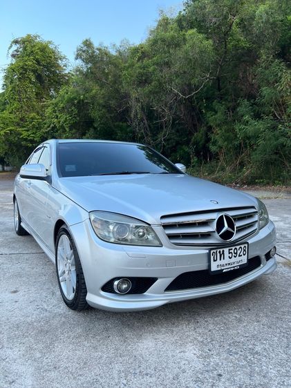 Mercedes-Benz C-Class 2007 C200 Kompressor Sedan เบนซิน ไม่ติดแก๊ส เกียร์อัตโนมัติ เทา รูปที่ 3