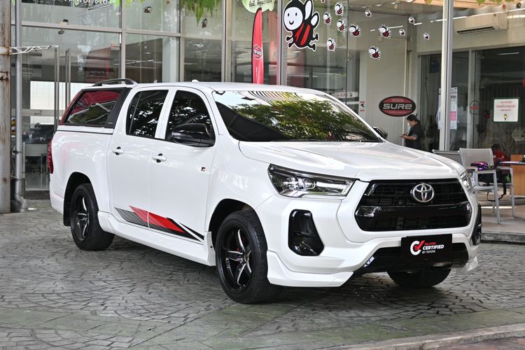 Toyota Hilux Revo 2022 Double Cab 2.8 GR Sport Sedan ดีเซล ไม่ติดแก๊ส เกียร์อัตโนมัติ ขาว รูปที่ 3