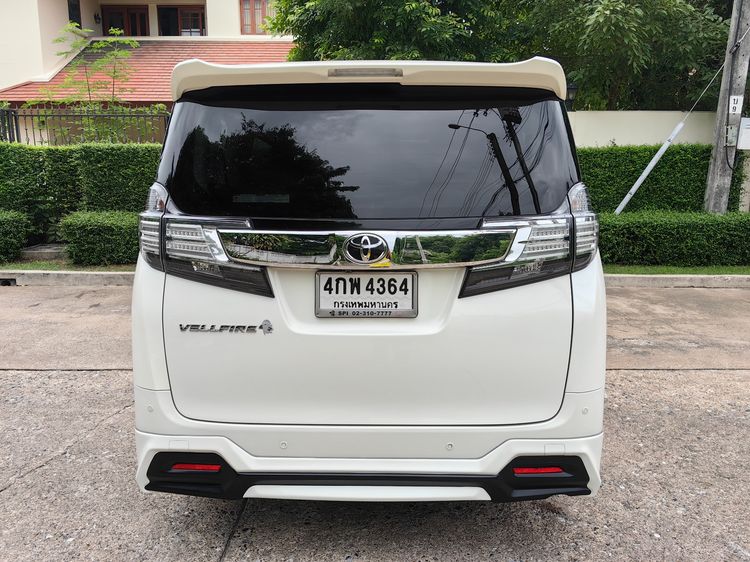 Toyota Vellfire 2015 2.5 Z G Edition Van เบนซิน ไม่ติดแก๊ส เกียร์อัตโนมัติ ขาว รูปที่ 4