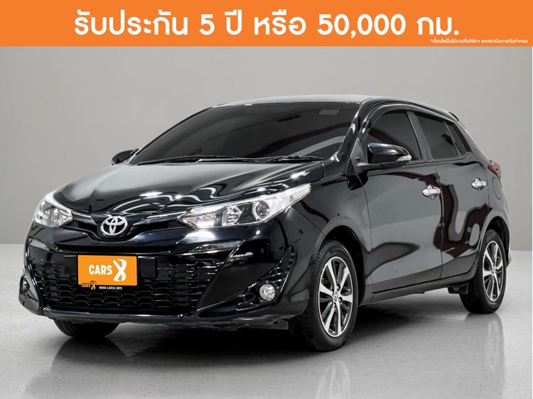 รถ Toyota Yaris 1.2 G สี ดำ