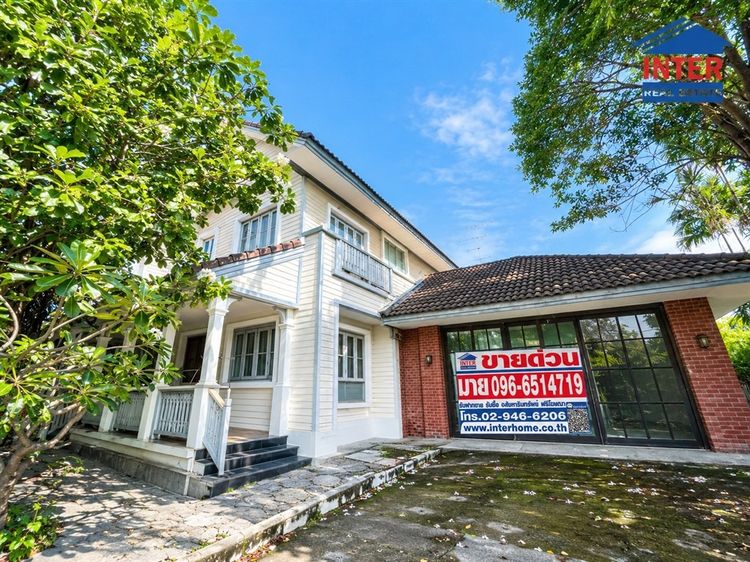 บ้านเดี่ยว 2 ชั้น 103 ตร.ว. หมู่บ้านลัดดารมย์ เพชรเกษม69 ซอยลัดดารมย์69 ถนนเพชรเกษม ถนนบางบอน เขตหนองแขม กรุงเทพมหานคร