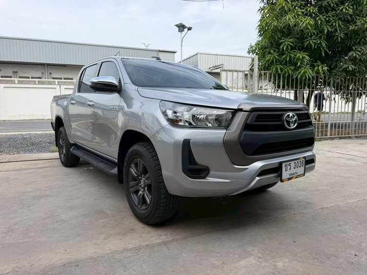 Toyota Hilux Revo 2020 Smart Cab 2.4 Entry Prerunner Pickup ดีเซล ไม่ติดแก๊ส เกียร์อัตโนมัติ เทา รูปที่ 3