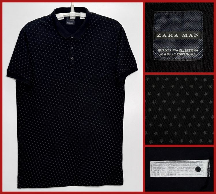 ⚠️เหมือนใหม่‼️เสื้อโปโล ZARA MAN ของแท้ รุ่นราคาแพง ผลิตในยุโรป 