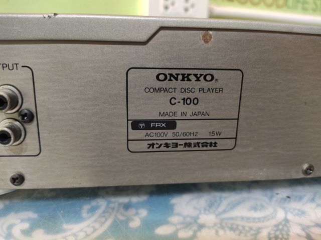 เครื่องเล่น CD ONKYO รุ่น C-100 รูปที่ 6