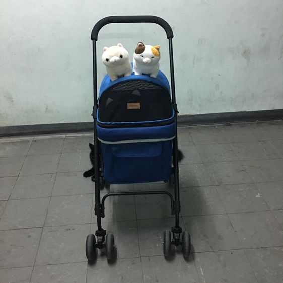 รถเข็นสัตว์เลี้ยง ยี่ห้อ Ibiyaya แบบ4ล้อ รุ่น FS1732 Astro Go Lite Pet Stroller รับน้ำหนักได้ 8 Kg.พับเก็บได้ มือสอง สภาพใหม่ รูปที่ 2