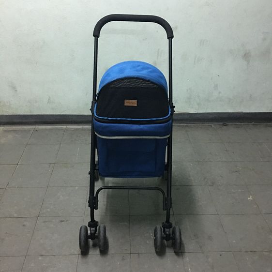 รถเข็นสัตว์เลี้ยง ยี่ห้อ Ibiyaya แบบ4ล้อ รุ่น FS1732 Astro Go Lite Pet Stroller รับน้ำหนักได้ 8 Kg.พับเก็บได้ มือสอง สภาพใหม่ รูปที่ 4