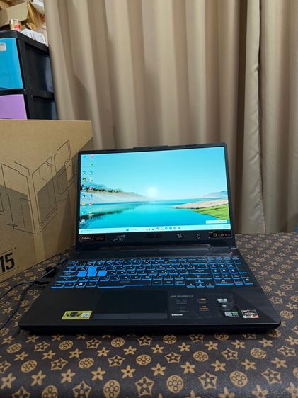 Notebook Asus TUF Gaming A15 FA506ICB-HN103W ทำงานกราฟฟิก เล่นเกม อื่นๆ ลื่น มาก  สอบถามเพิ่มเติมได้ครับ รูปที่ 5